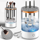 Limpador Pincel Esponja Maquiagem Elétrico 3 em 1 Lava e Seca Automático USB