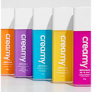 Creamy skincare peptide, retinol, glicointense, mandélico ou glicólico, 30g